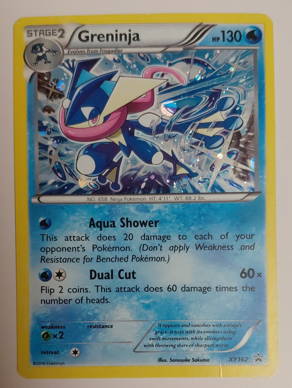 Greninja - XY Promo - Cosmos Holo Pokemon Card